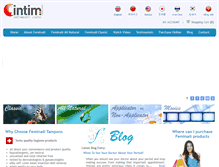 Tablet Screenshot of intim-care.com